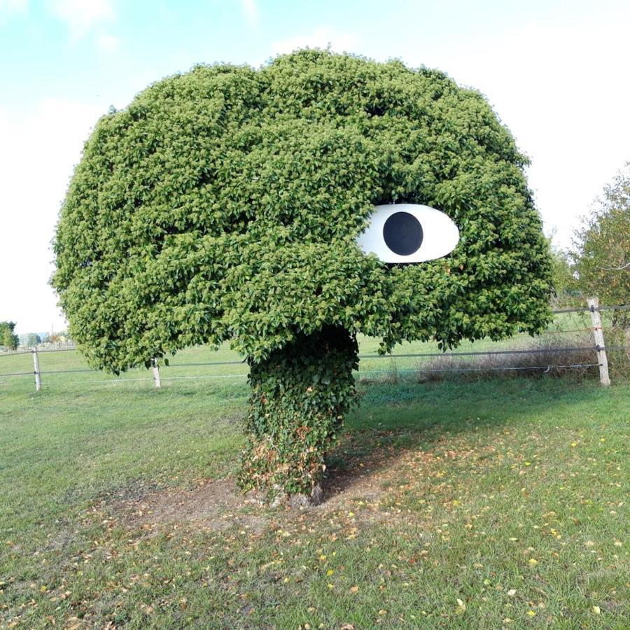 Gite Dans Parc De Sculptures - Gite "Pondichery" Port-Mort Eksteriør bilde